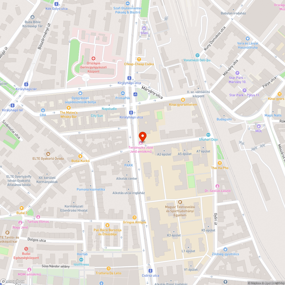 Kidőlt tábla bejelentés helye