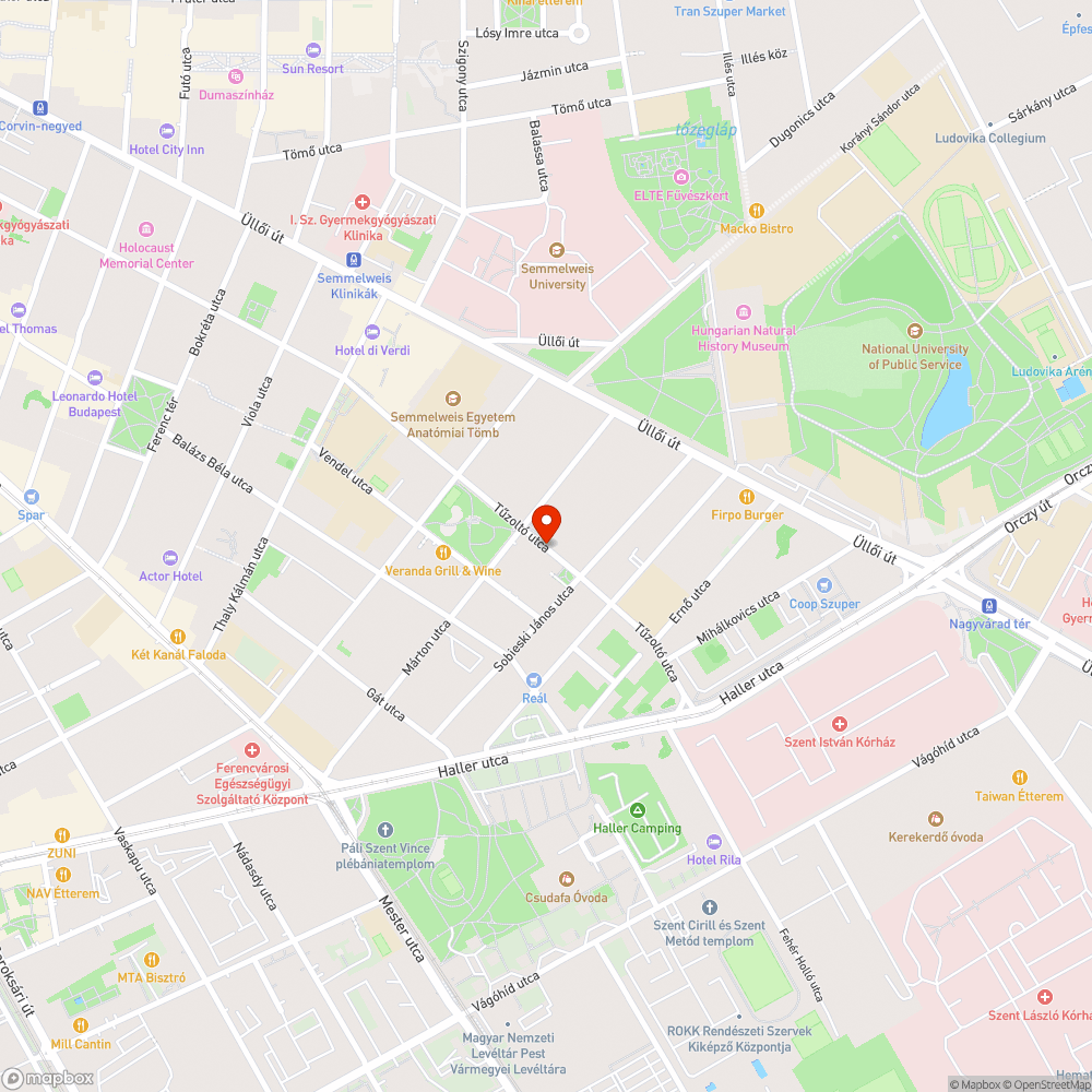 Térkő süllyedés aknafedél mellett bejelentés helye