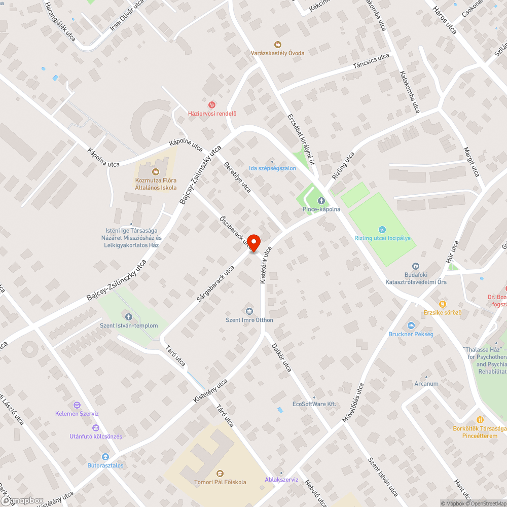 Ottfelejtett (okafogyott) tábla bejelentés helye