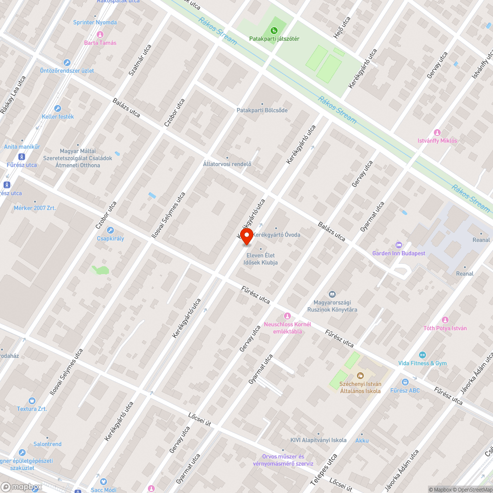 Roncsautók a Kerékgyártó utcában bejelentés helye