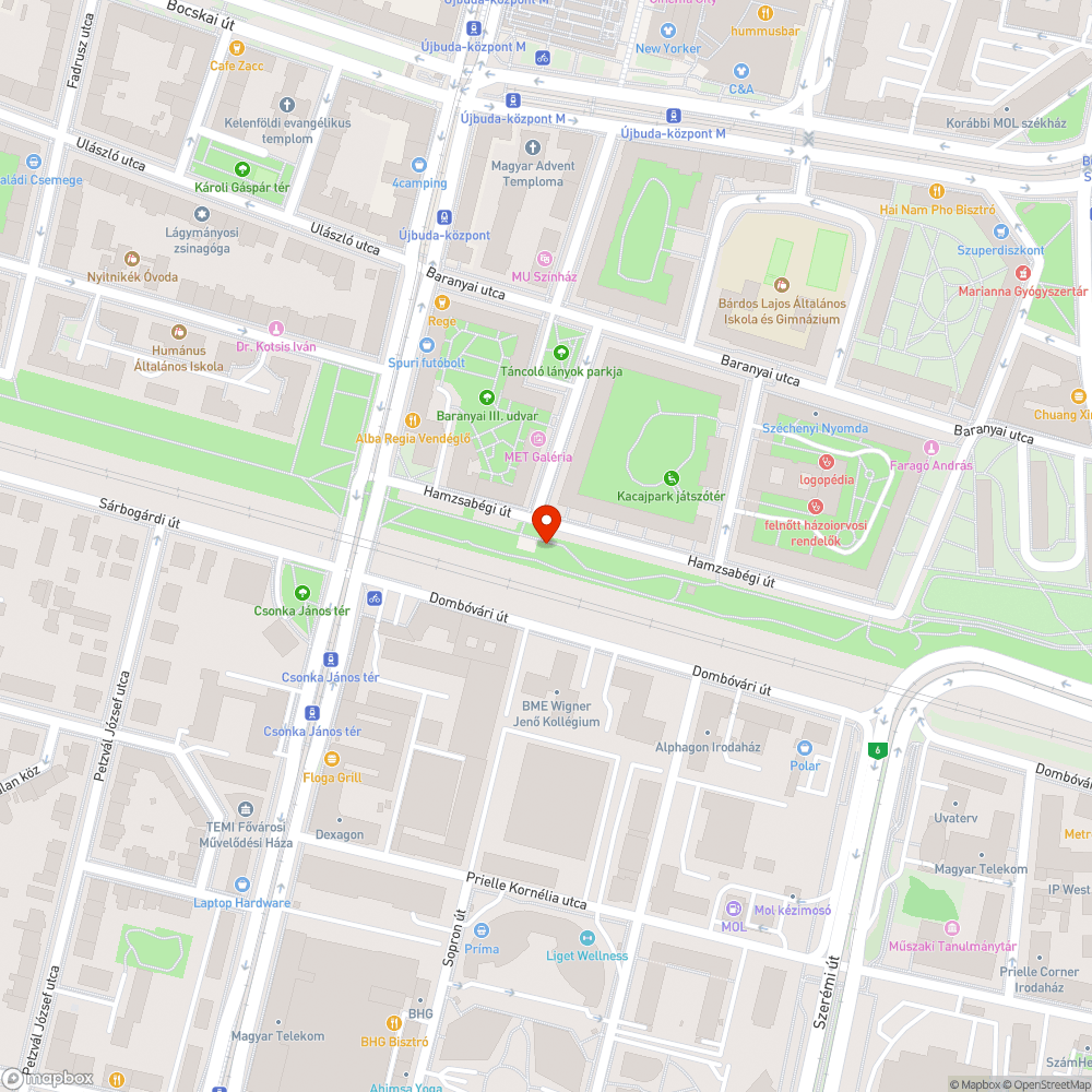 Elhagyott moped bejelentés helye