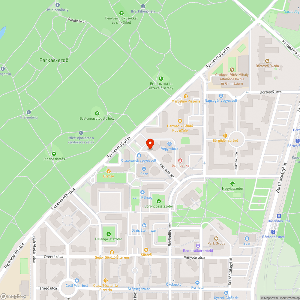 Elhagyott Bravo bejelentés helye