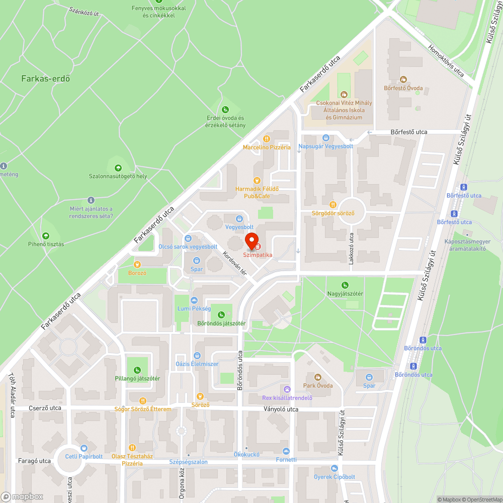 Elhagyott egyterű bejelentés helye