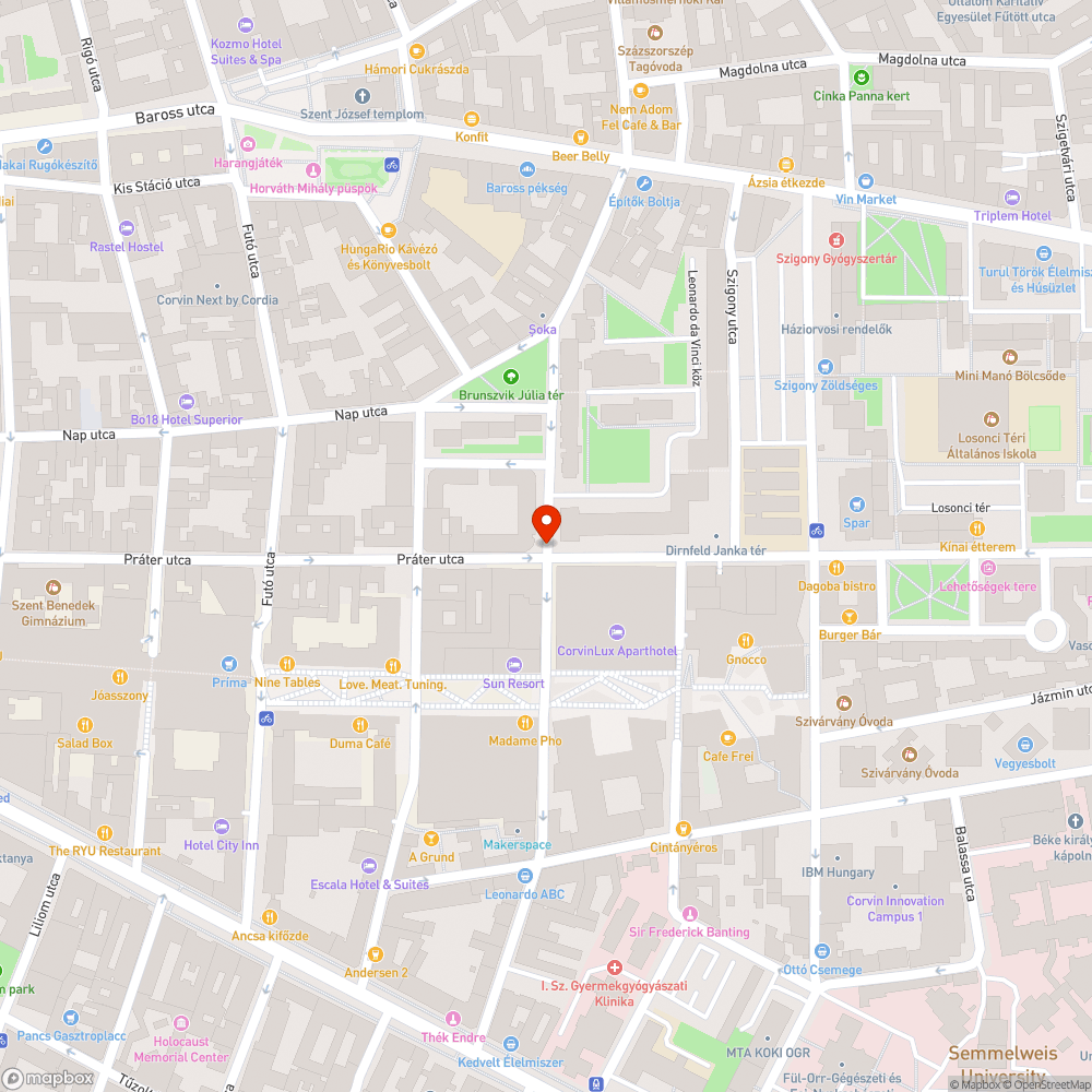 Megdőlt oszlop bejelentés helye