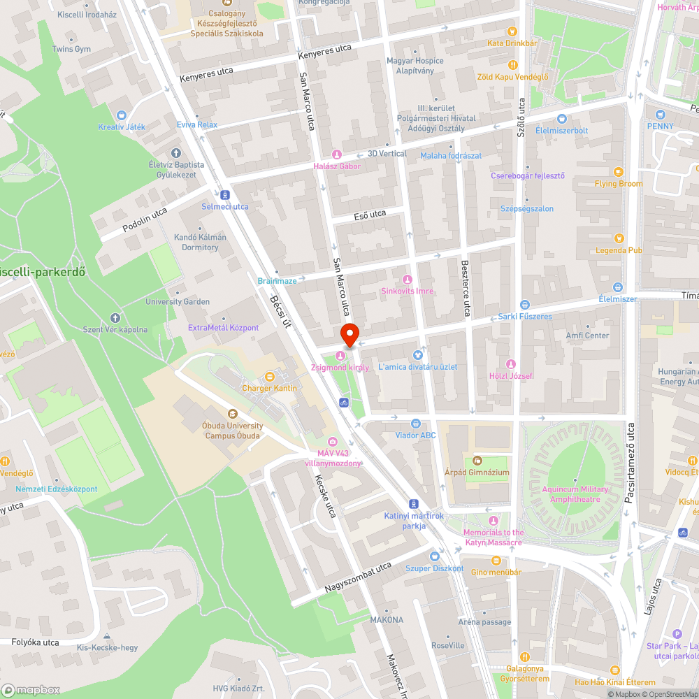 Óbudai Egyetemi Park - Szemét hetek óta bejelentés helye