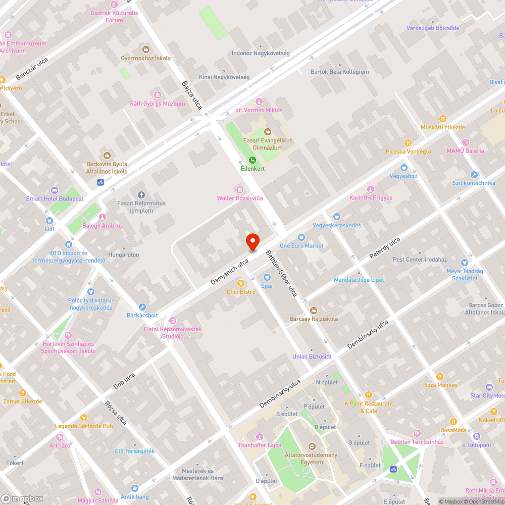 Több zsák szemét bejelentés helye