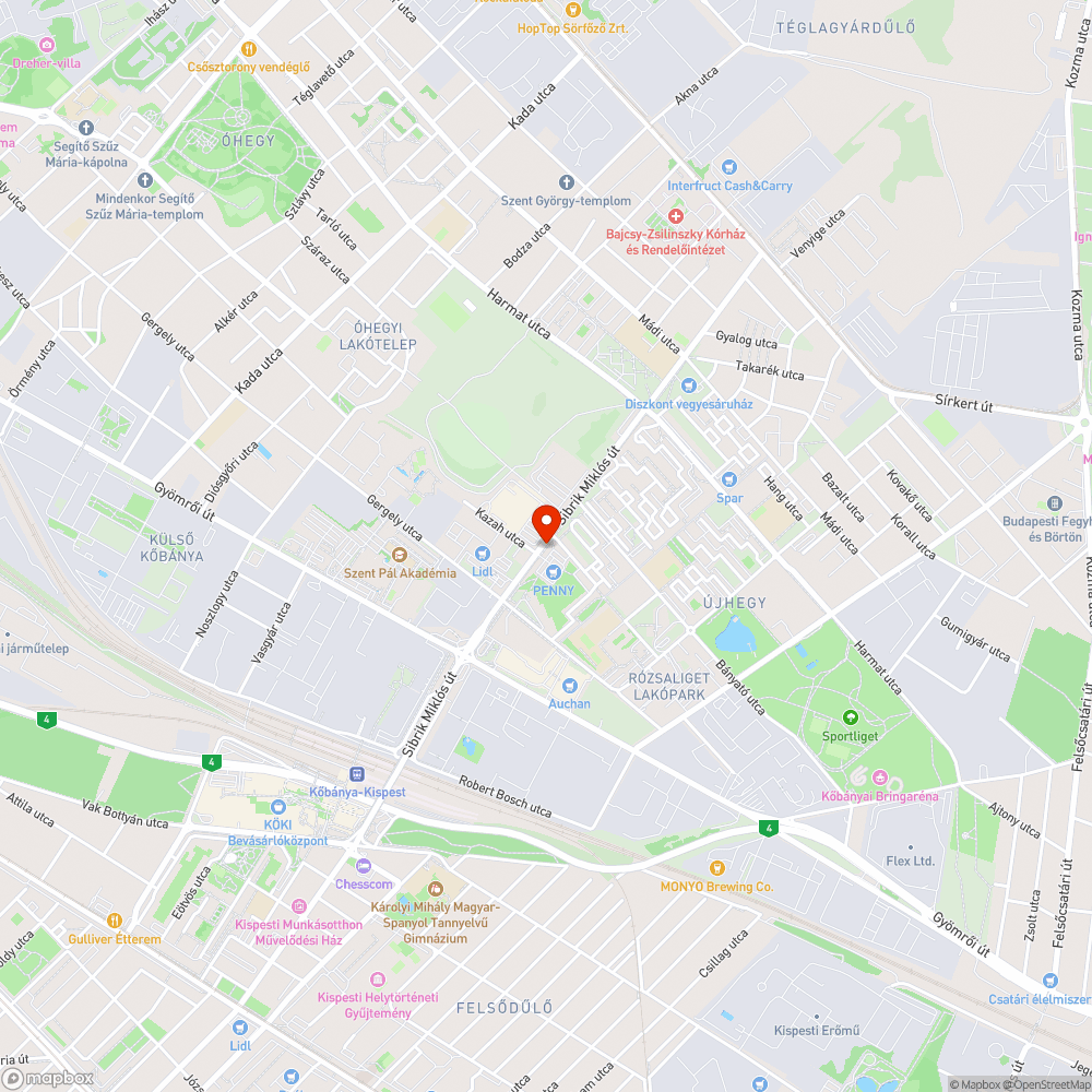 Újabb botlásveszélyes járda hiba bejelentés helye