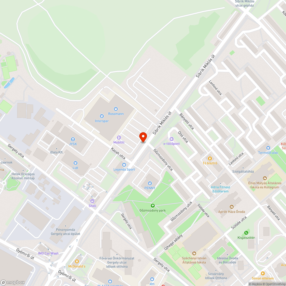 Galambtetem bejelentés helye