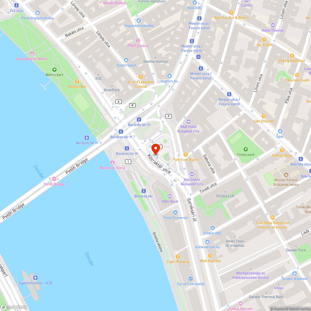 A Borároson számos lámpa nem világít bejelentés helye