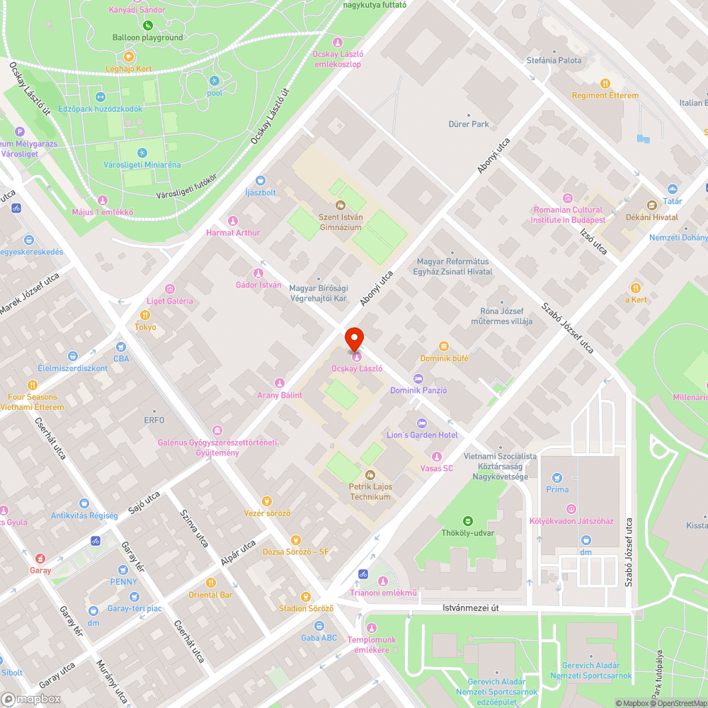 Zebrák és figyelemfelhívó eszközök létesítése bejelentés helye