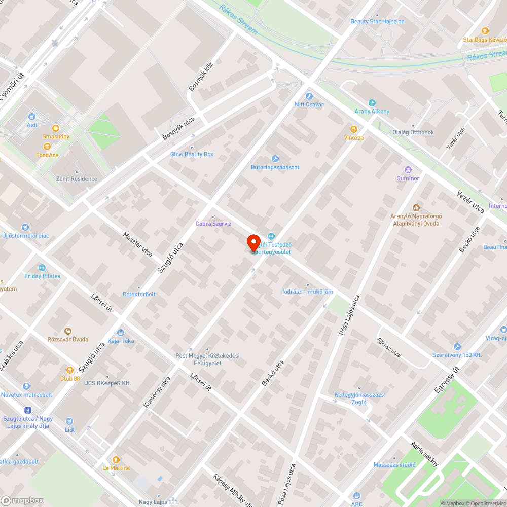 Ürítetlen kutyaürülék-gyűjtőedények 1. bejelentés helye