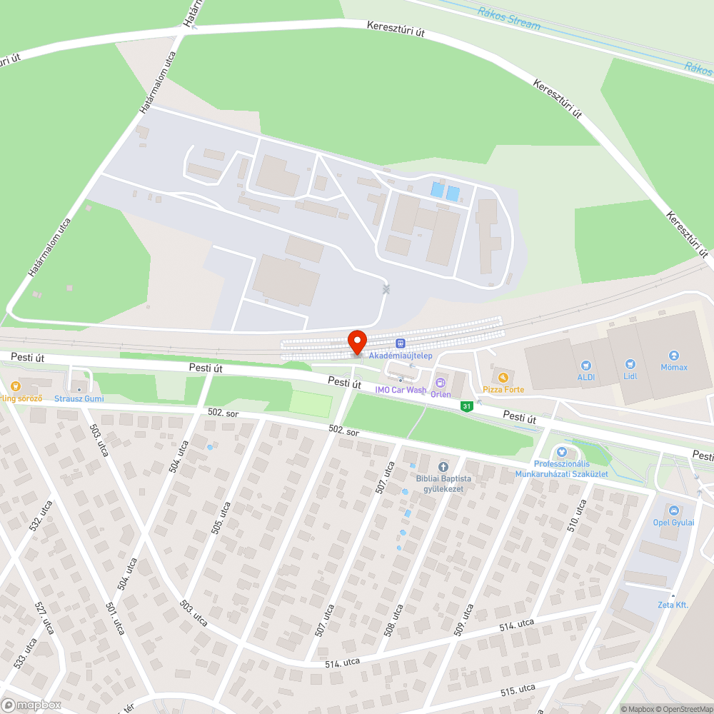 Magára hagyott kerékpár bejelentés helye