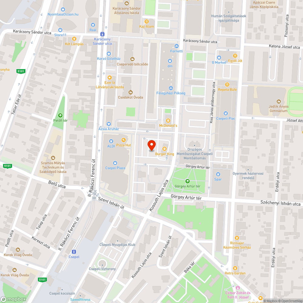 Láthatóan elhagyott Mazda bejelentés helye