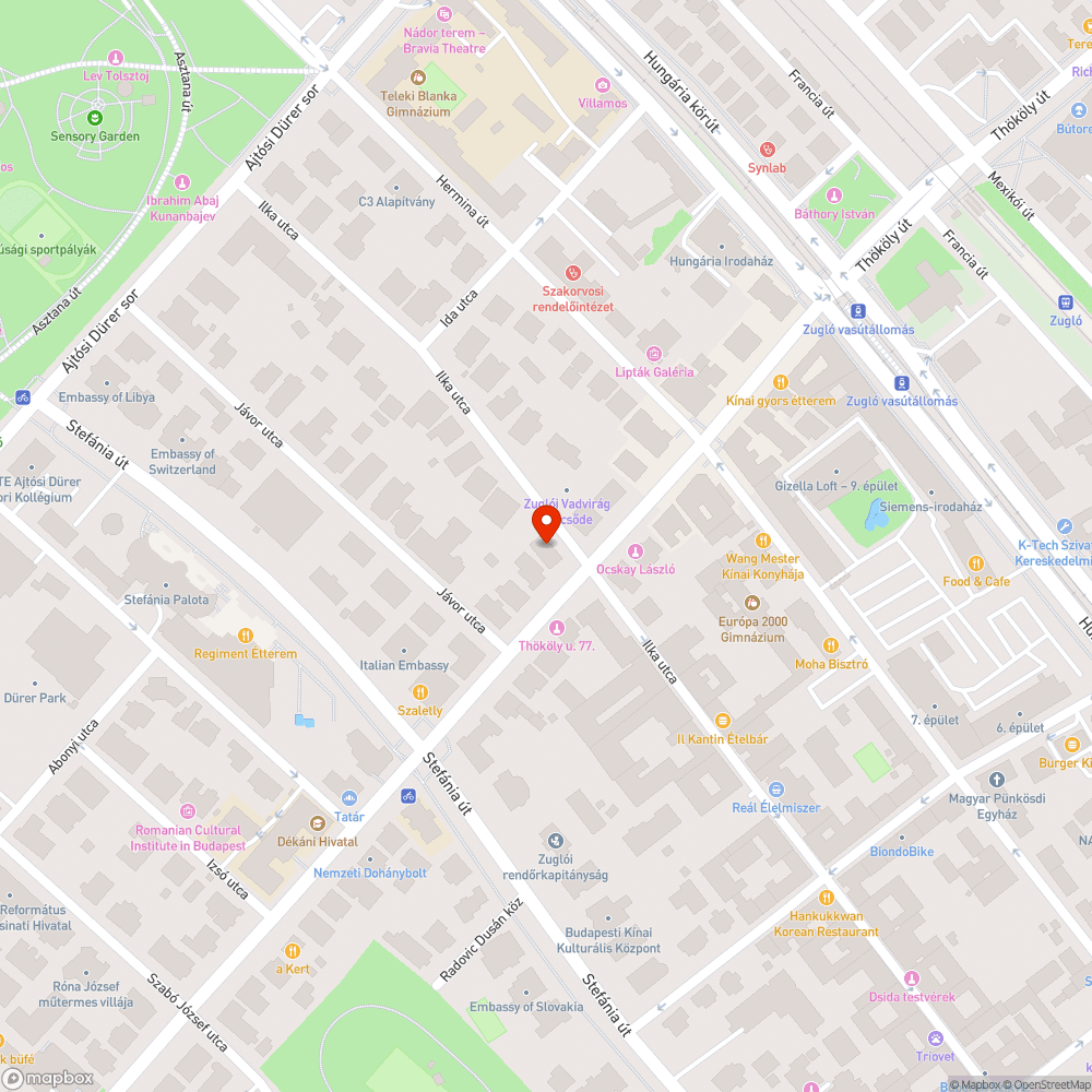 Szemetes járda bejelentés helye