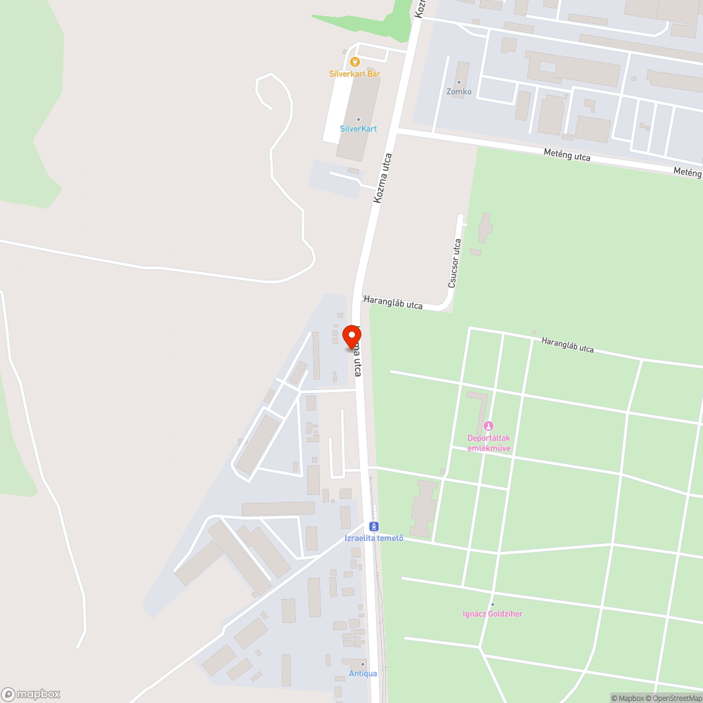 Beszakadt akna fedél bejelentés helye