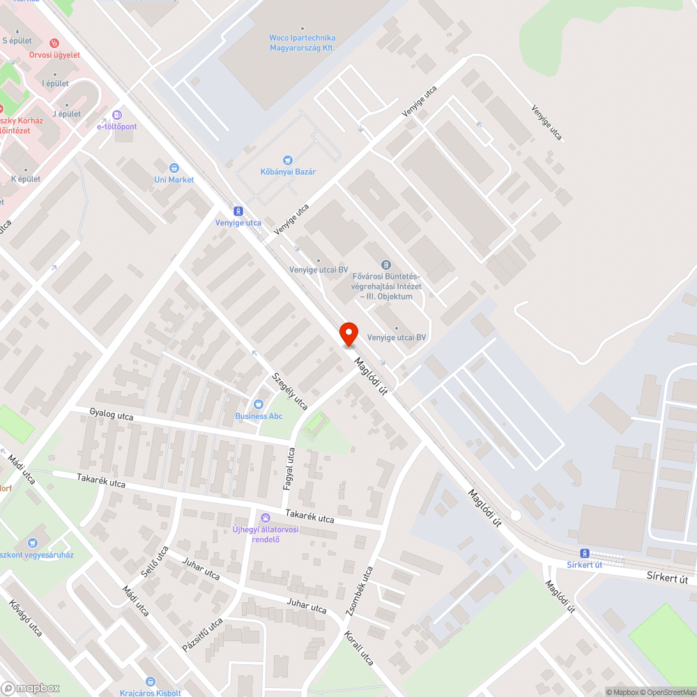 Egy kupac szemèt bejelentés helye