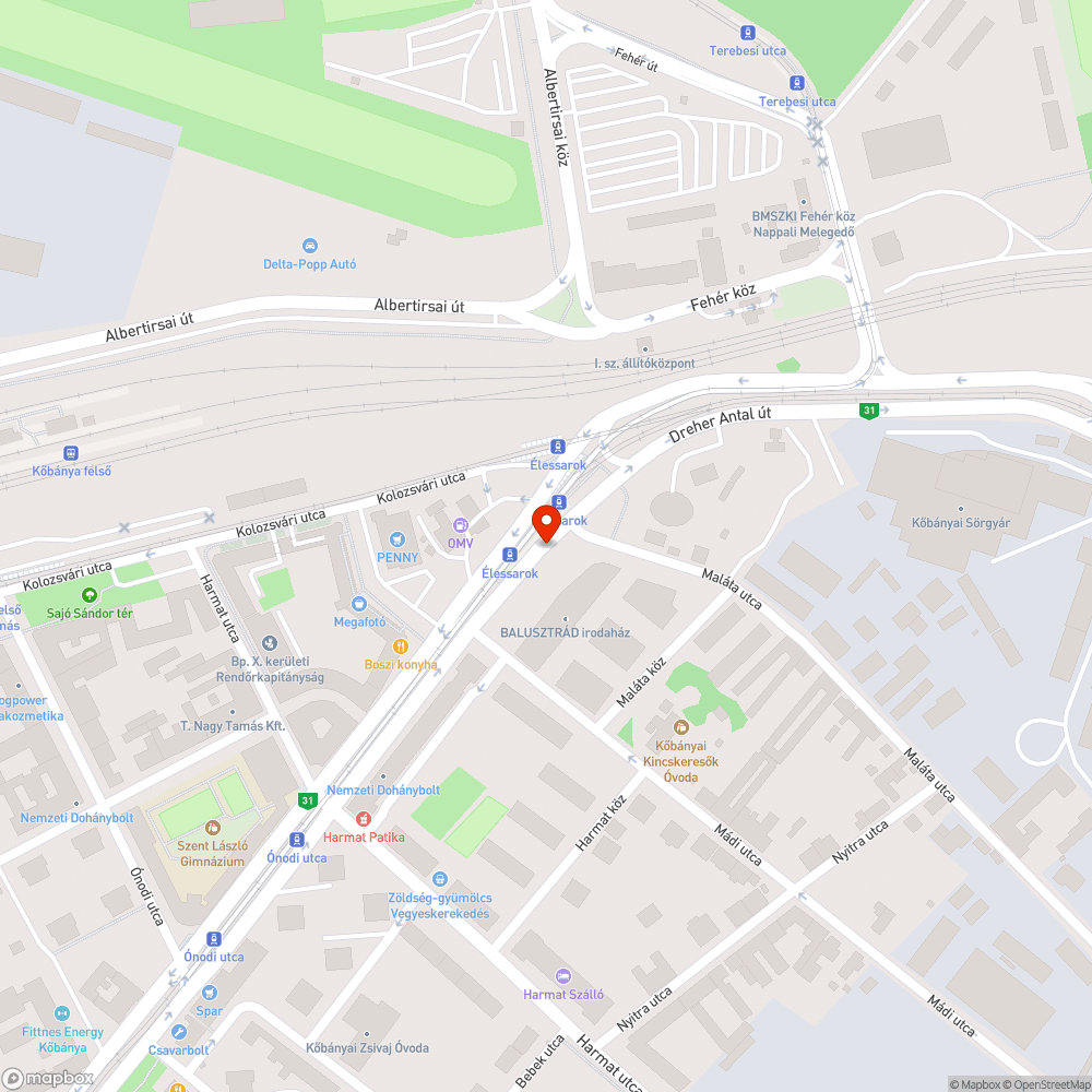 Fa bejelentés helye