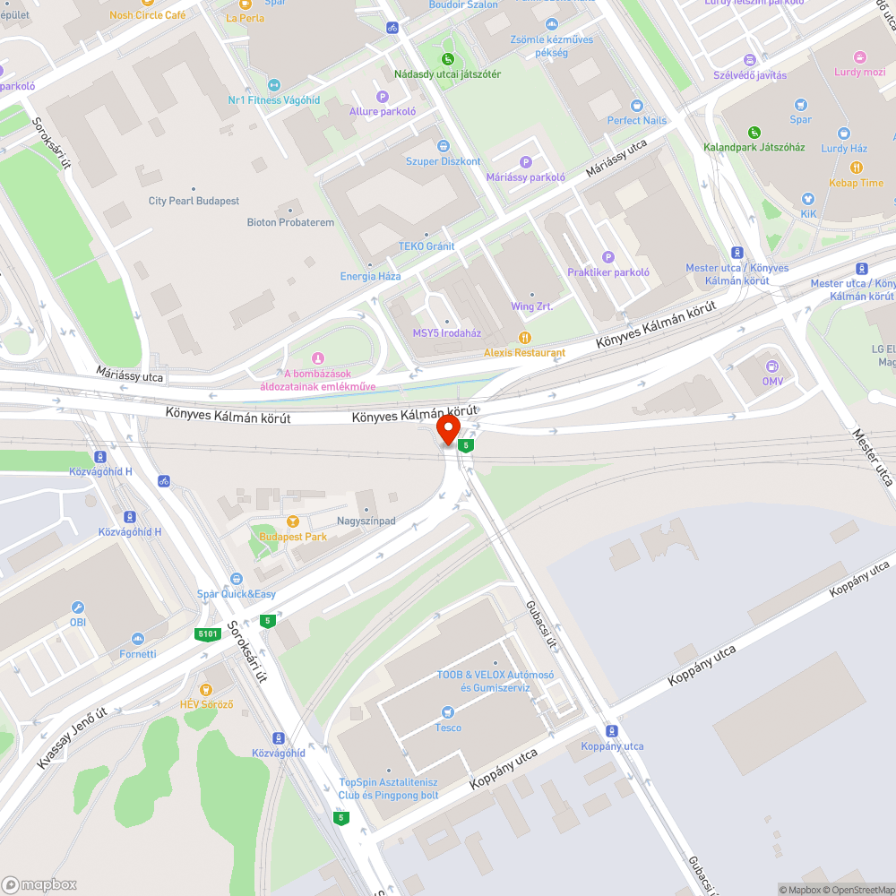 Vasúti támfal/töltés össze van firkálva bejelentés helye