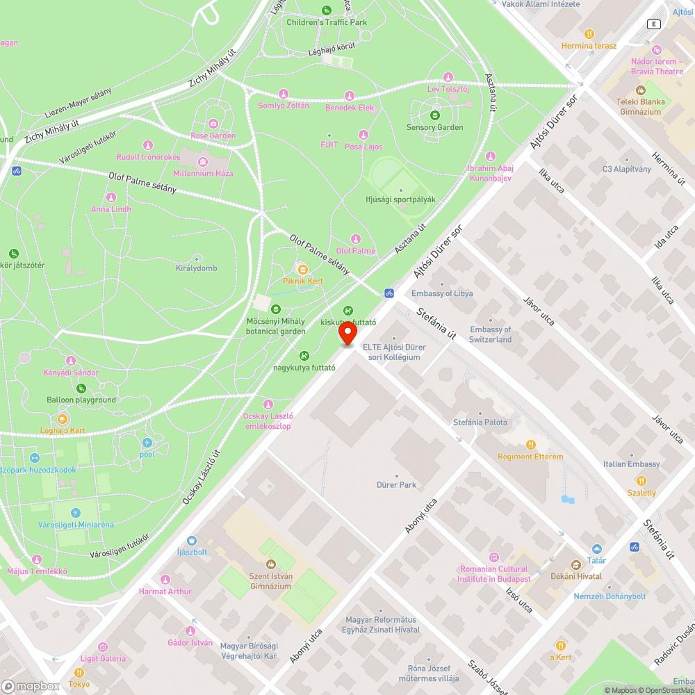 Közműjelző tábla pótlása/visszahelyezése bejelentés helye