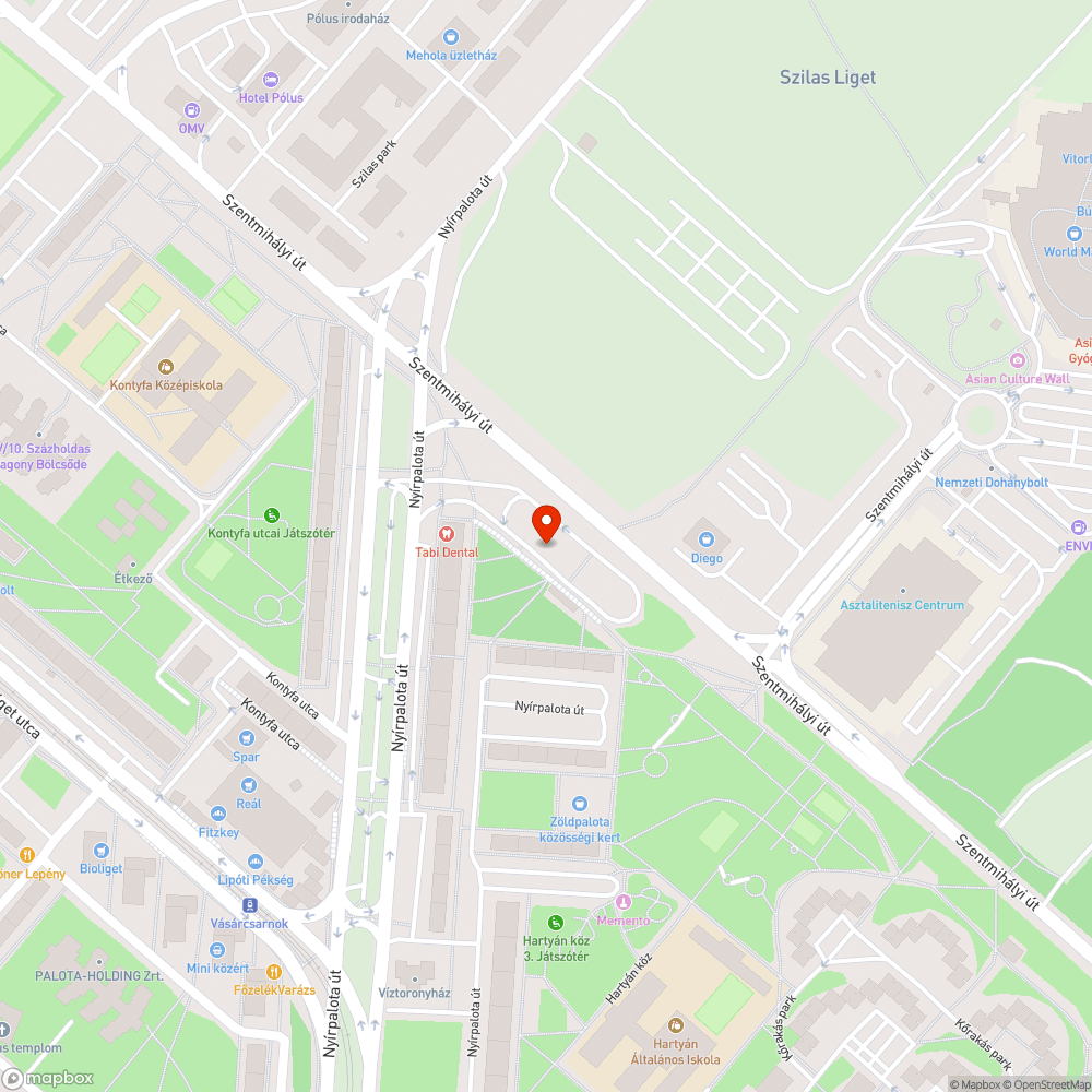 Rossz pad bejelentés helye