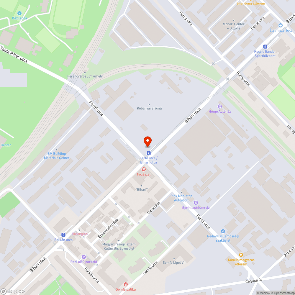 Kész Fertő bejelentés helye