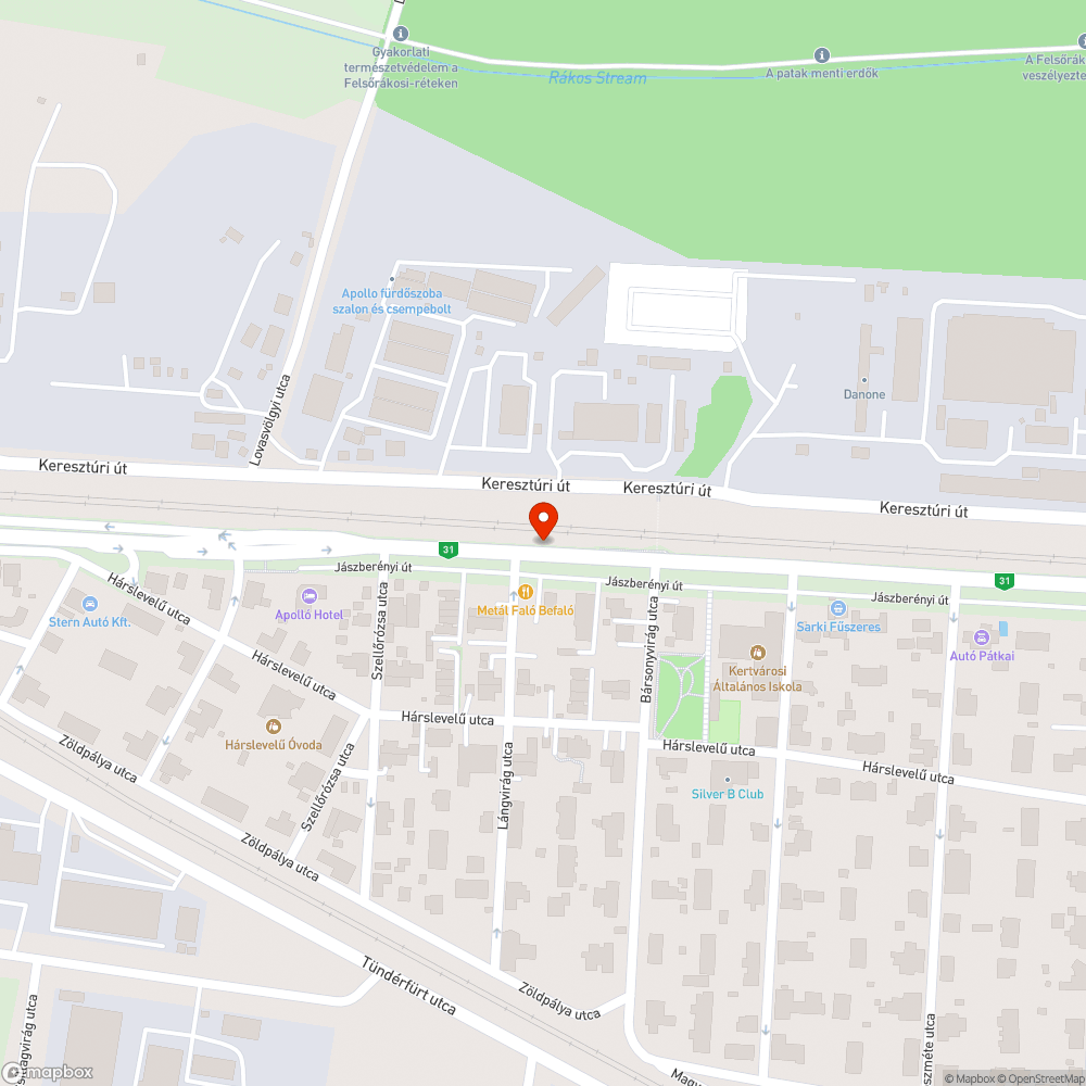 Roncs bejelentés helye