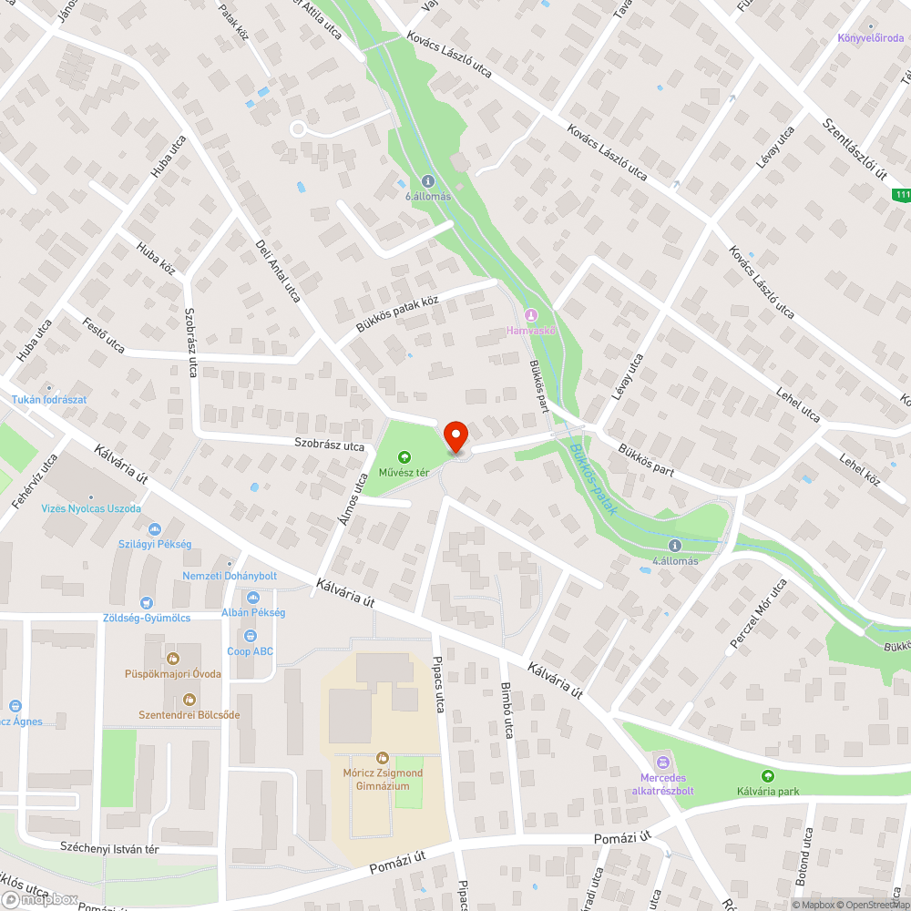 Kiégett közvilágítás bejelentés helye