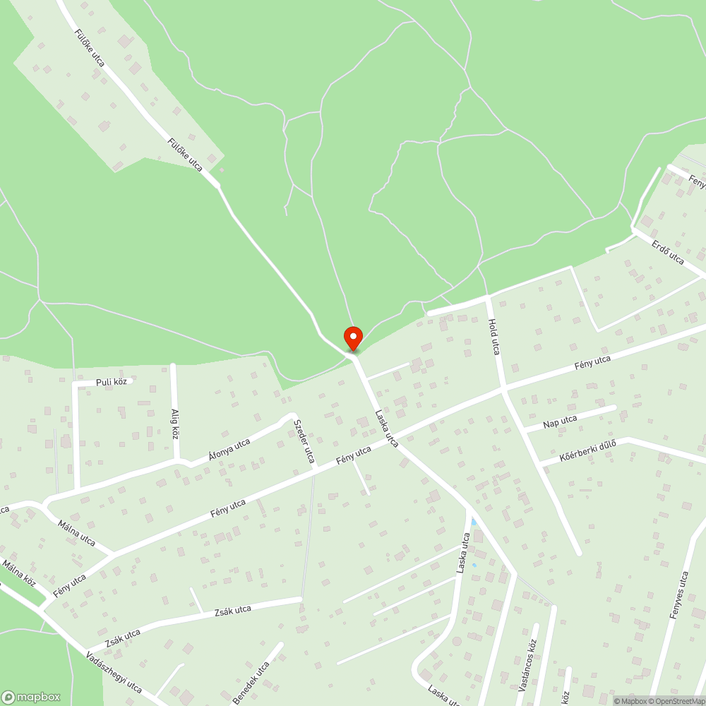 Elhagyott kocsi Kamaraerdőn bejelentés helye