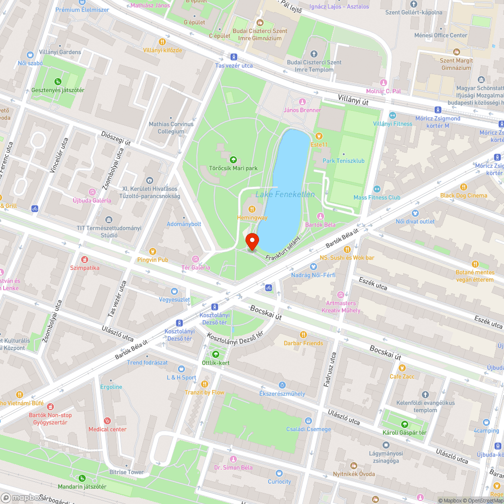 Ledőlt szobor a Feneketlen-tónál bejelentés helye