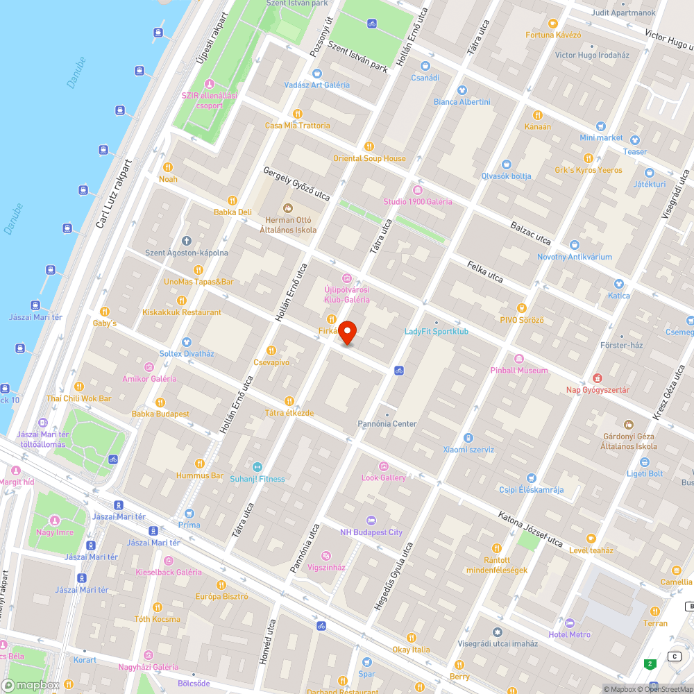 Szemét bejelentés helye