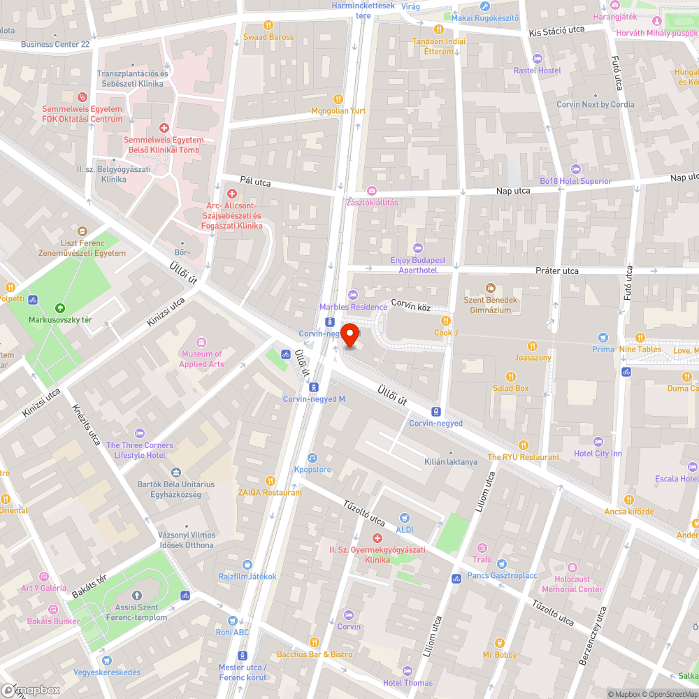 Betört üveg bejelentés helye