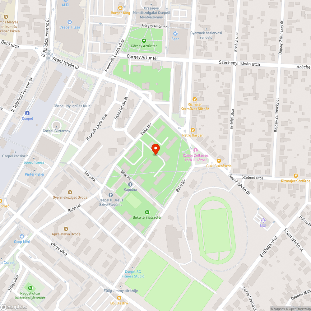 Illegális szemét bejelentés helye