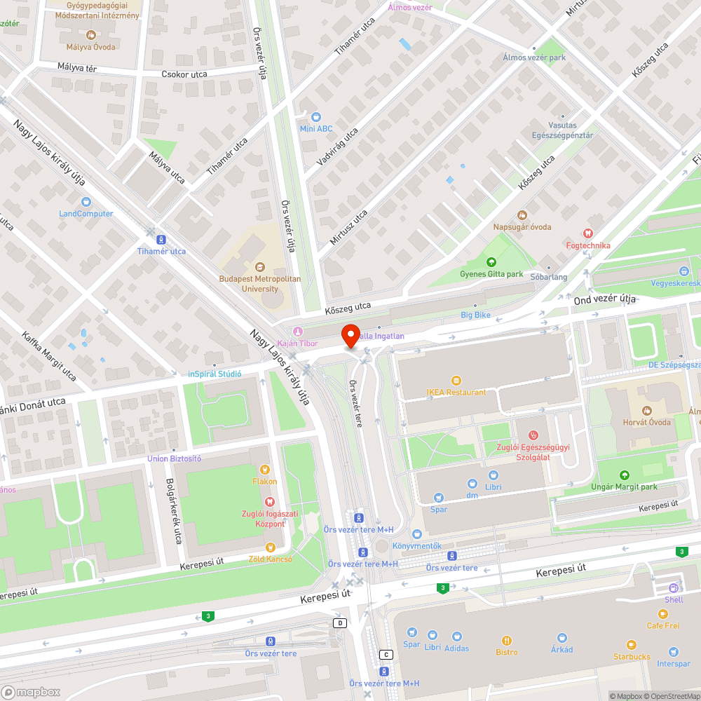 Otthagyott funkciótlan betonterelő elem. bejelentés helye