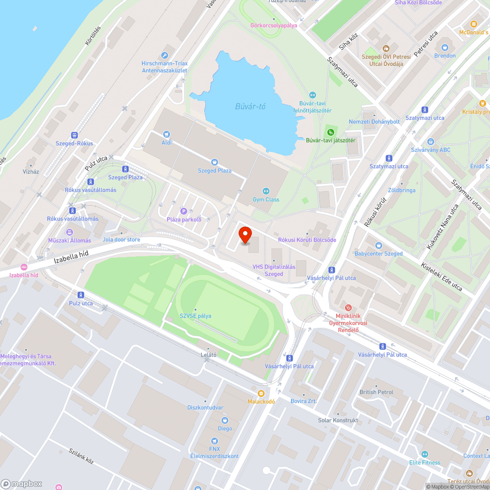 Járdán parkoló áruszállító teherautók bejelentés helye