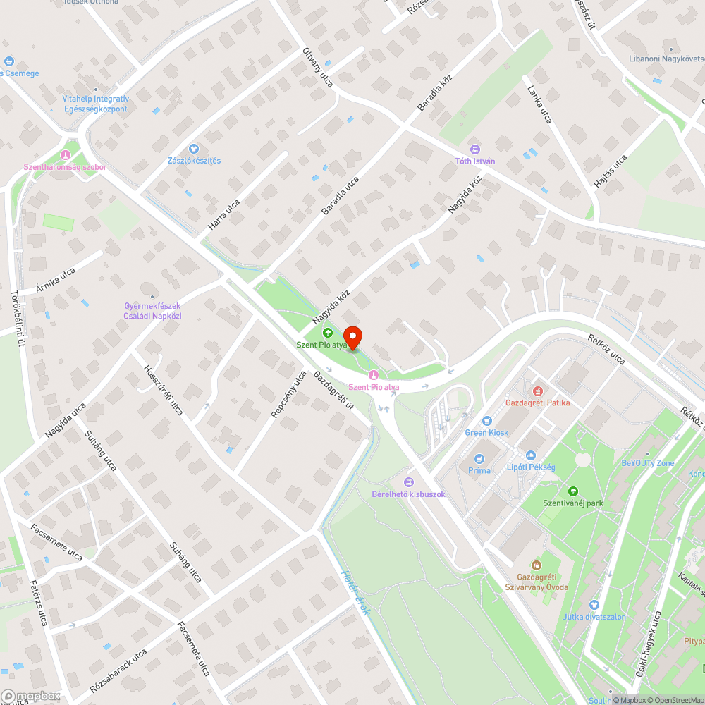 Zöldnövényzet benövése a járdára bejelentés helye