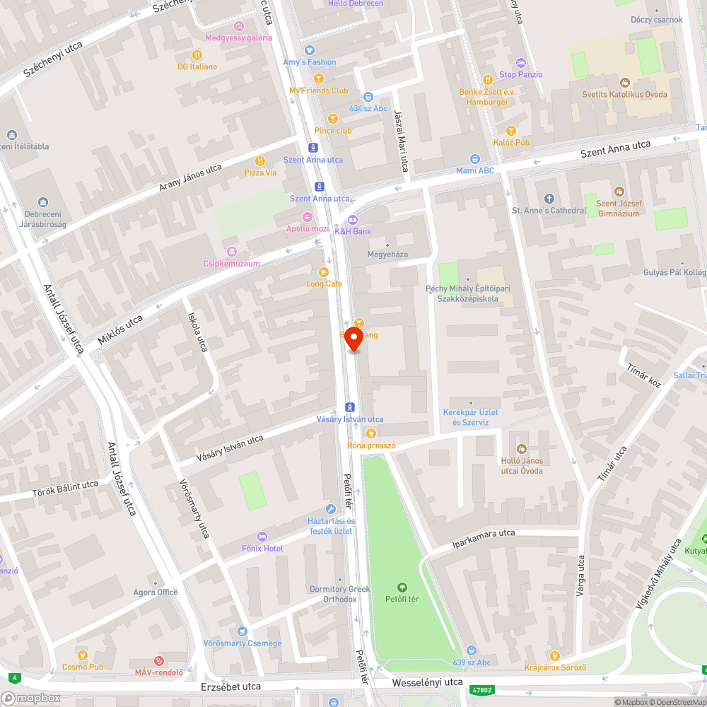 Rossz közvilágítás bejelentés helye