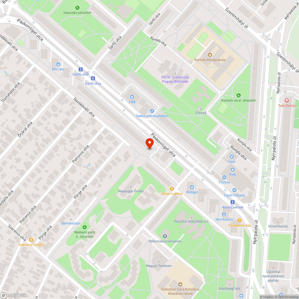 Járdára kiömlött gépjármű olaj bejelentés helye