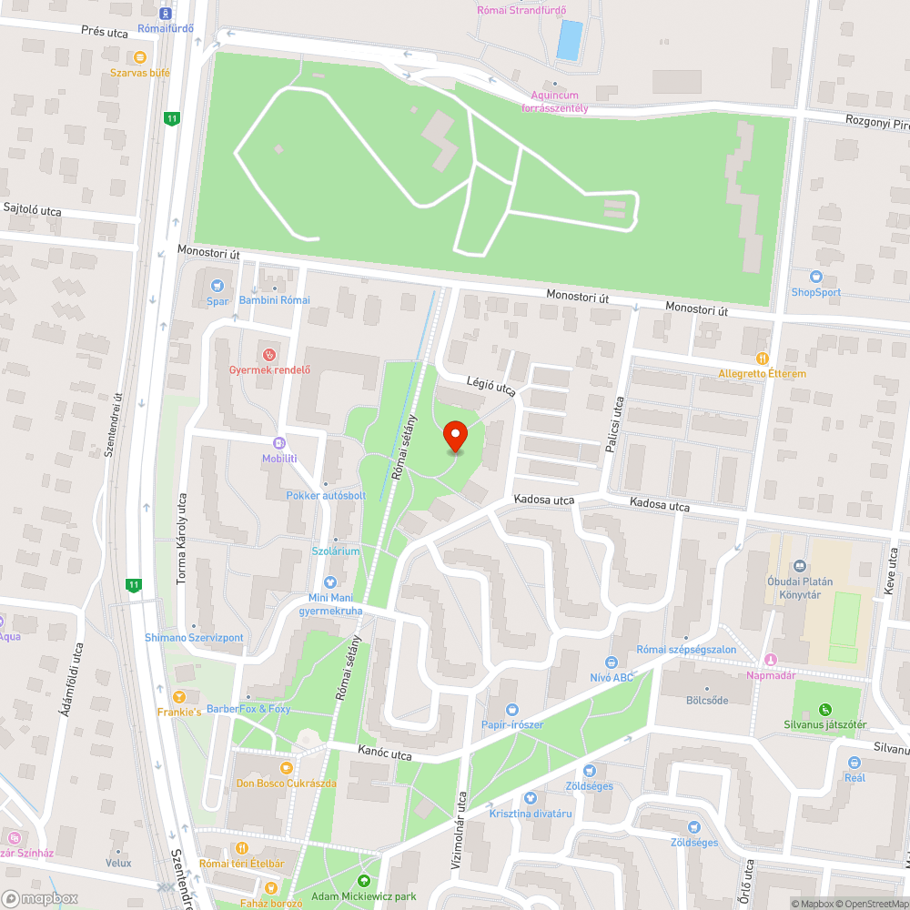 Szemétkupac bejelentés helye