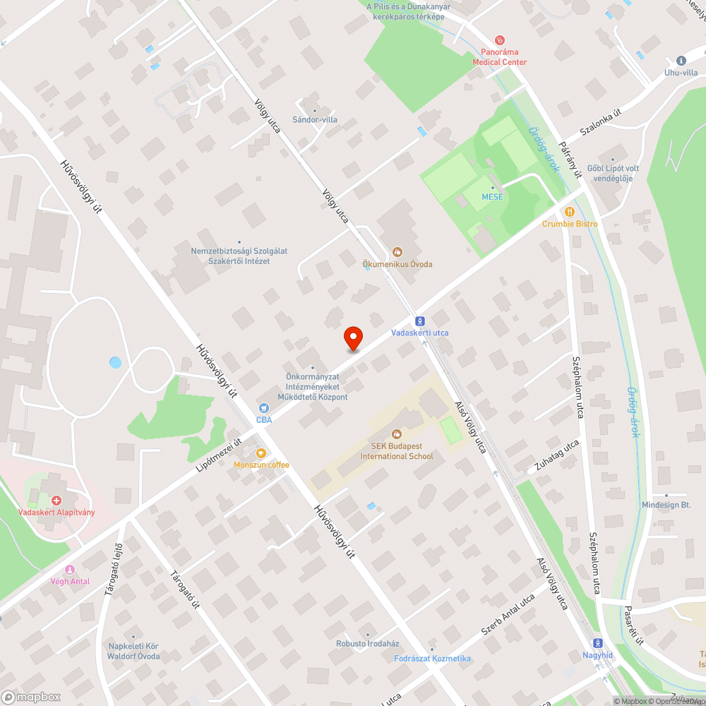 Használhatatlan járda bejelentés helye