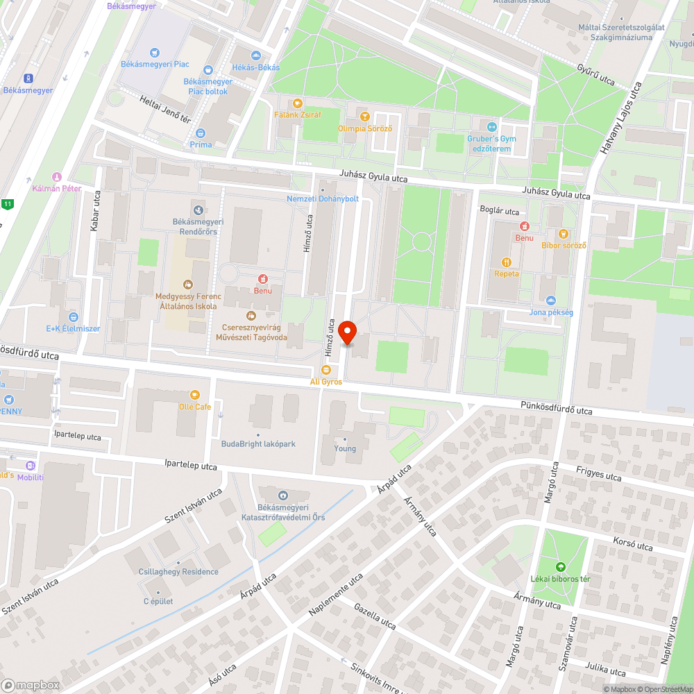 Kiégett 2 neon bejelentés helye