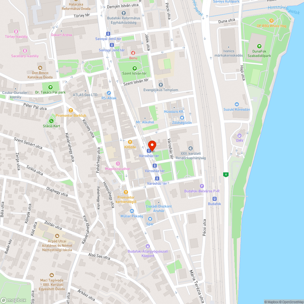 Aknába folyó víz bejelentés helye