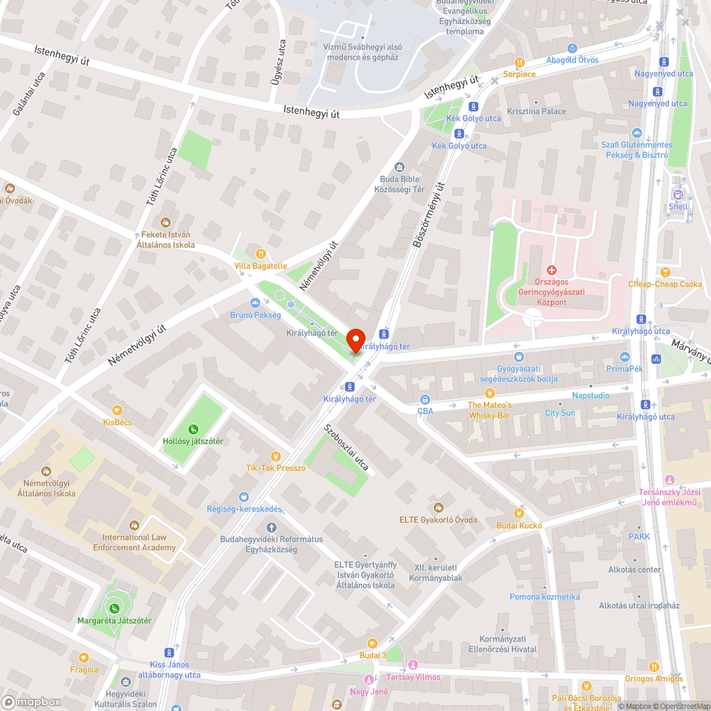 Királyhágó tér úszik a szemétben bejelentés helye