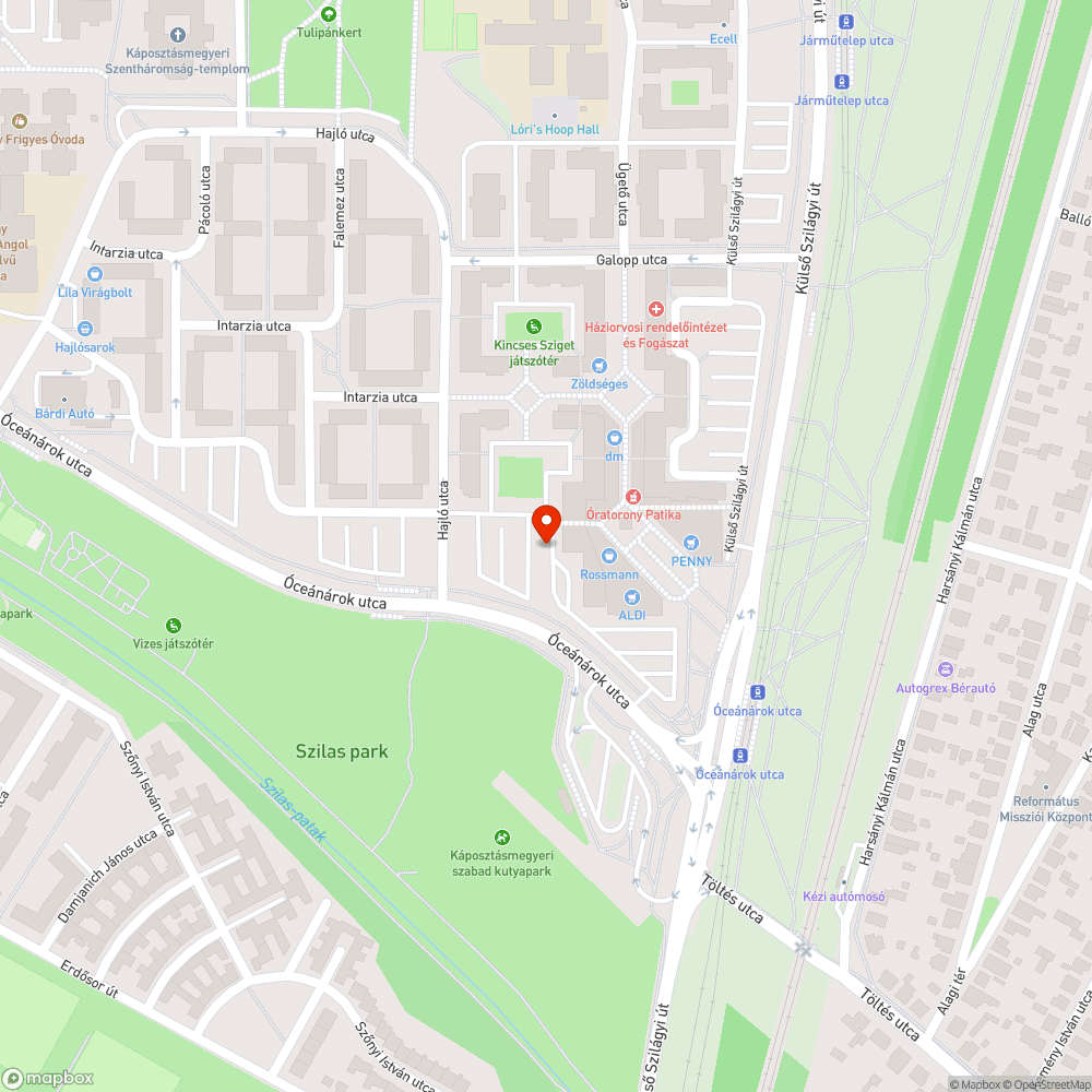 Elhagyott Alfa bejelentés helye