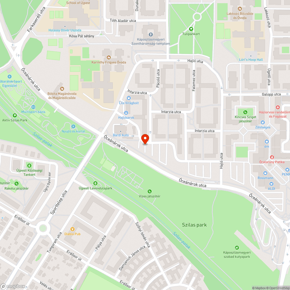 Elhagyott autók bejelentés helye