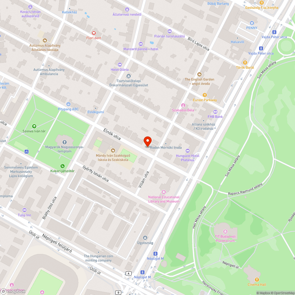 Rendszám nélküli elhagyott autó bejelentés helye