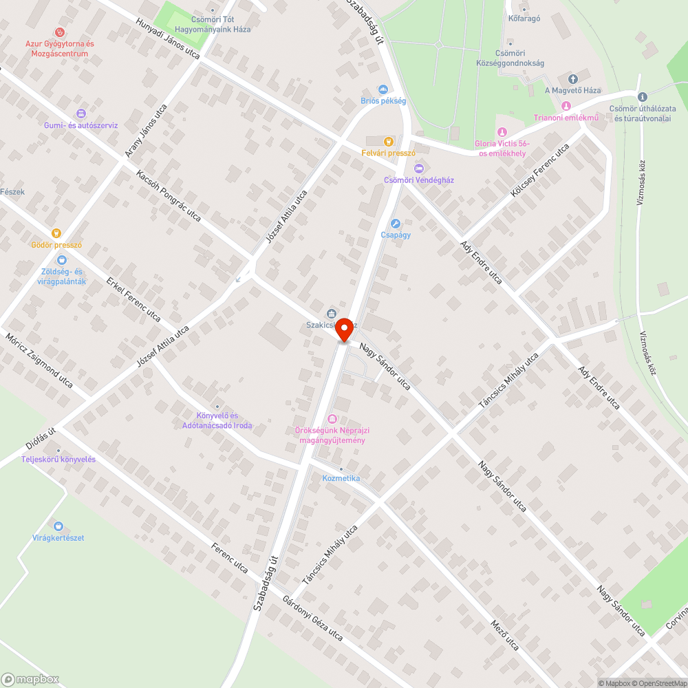 Szegélykorrekció szükséges bejelentés helye