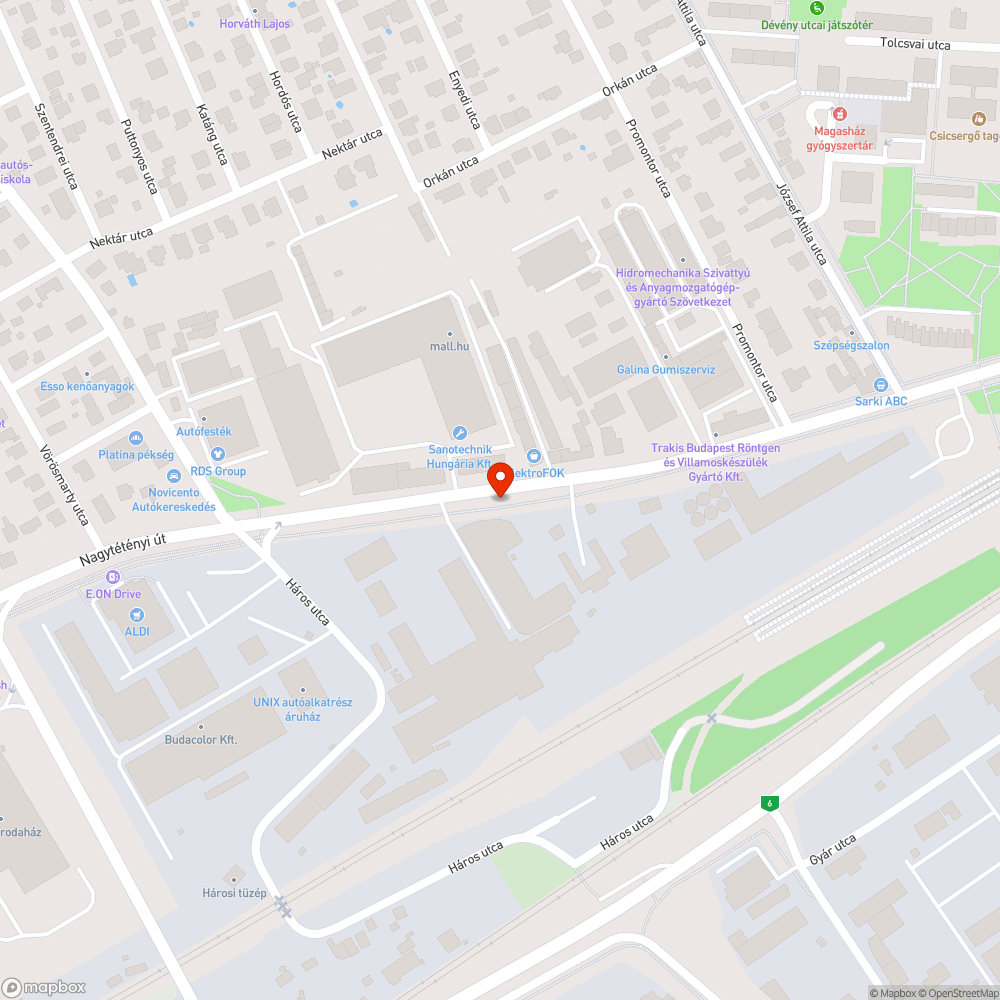 Jeges kerékpárút bejelentés helye