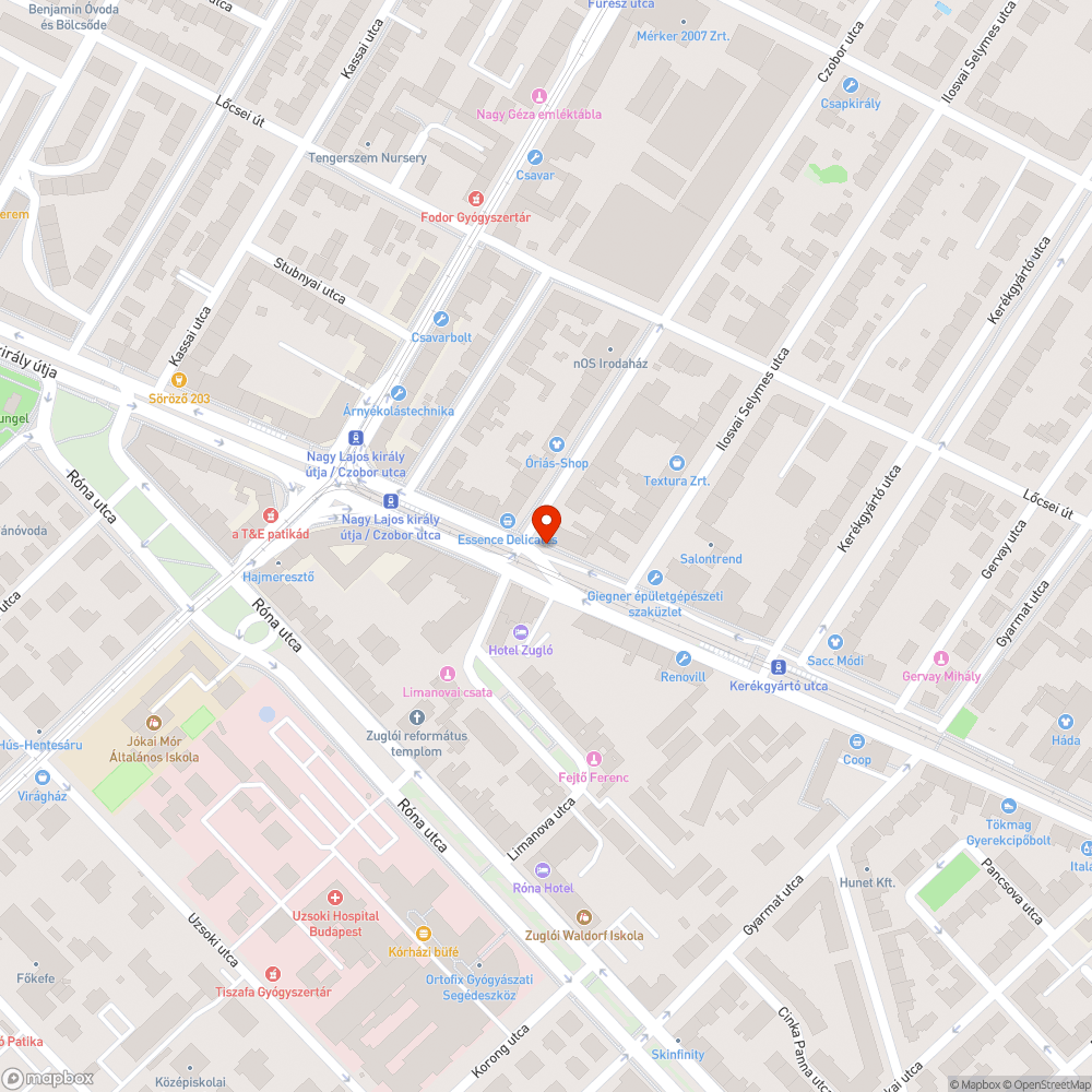 Elhagyott jármű bejelentés helye