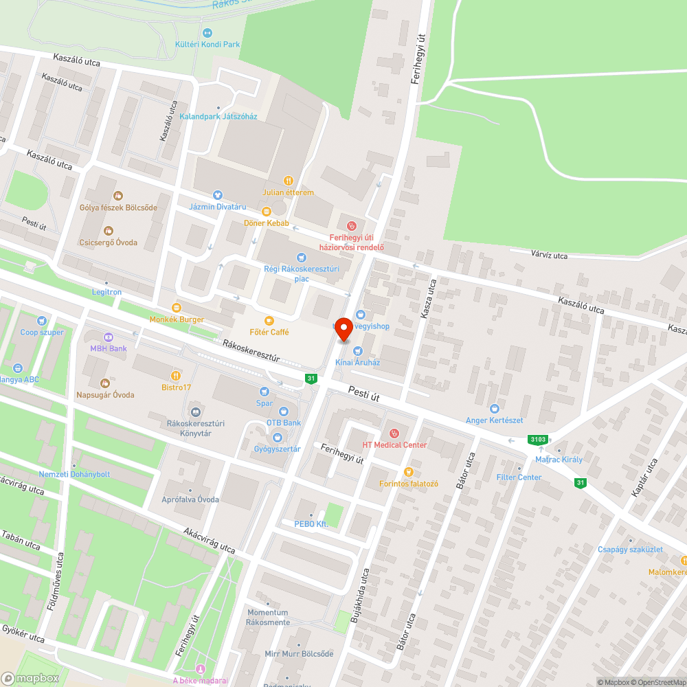 Járda szélesítésének igénye bejelentés helye