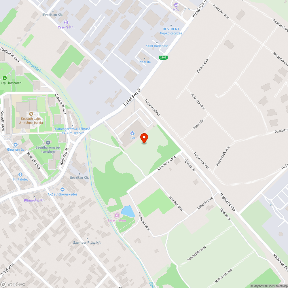 Rengeteg szemét bejelentés helye